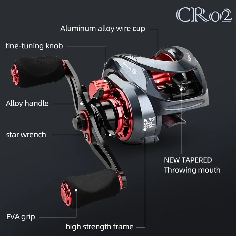 Ultralight Fishing Baitcasting Reel | New Baitcasting Reel High Speed - New - Aliexpress
