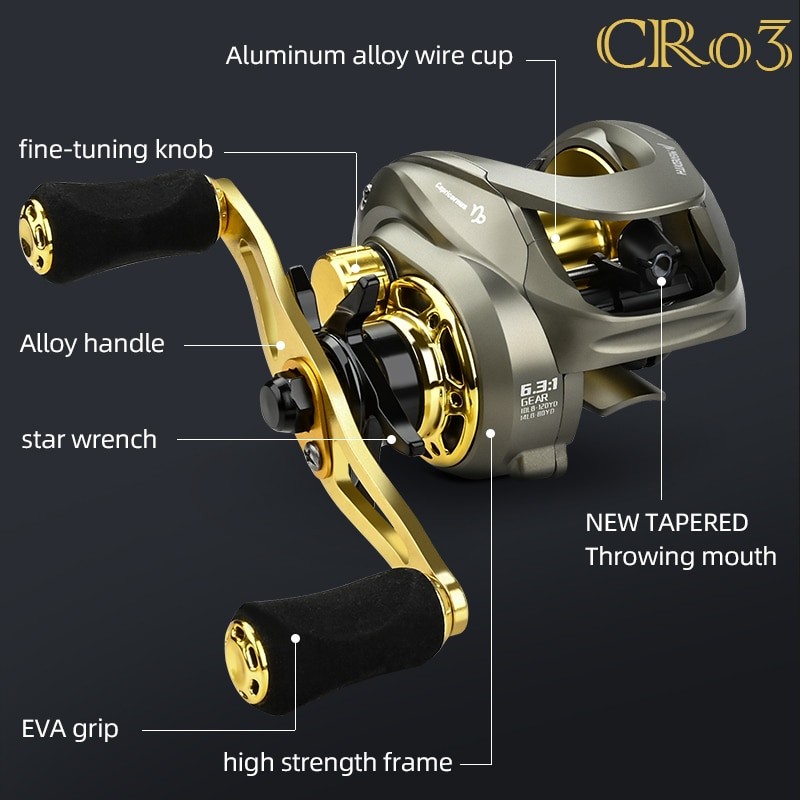 Ultralight Fishing Baitcasting Reel | New Baitcasting Reel High Speed - New - Aliexpress