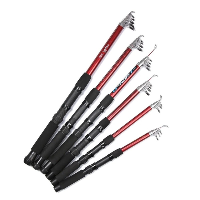 Outdoor Fiberglass Sea Rod Telescopic Fishing Rod Pole Fishing Tackle Tools 1.5 3.0m| |   - AliExpress