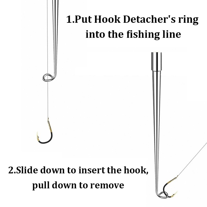 Fishing Hook Unhooker Deep Throat Quick Uncoupling For Carp Fishing Accessories Tools Goods Stainless Steel Safety Extractor| |   - AliExpress