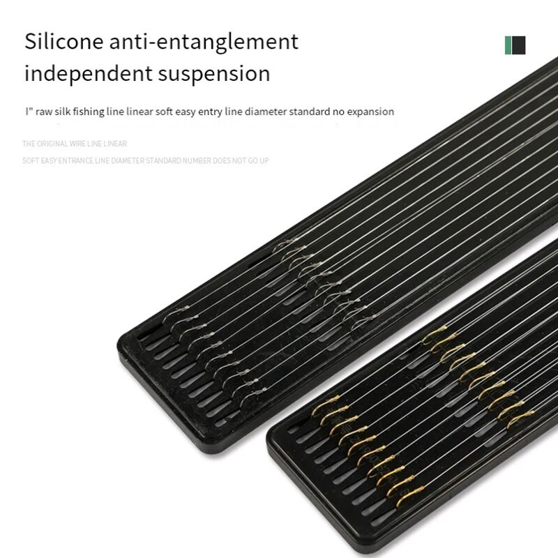 10pc/set Double Hooks Fishing With Line High Strength Thread and Swivels With Hooks for Carp Tackle Good Accessories Kit| |   - AliExpress