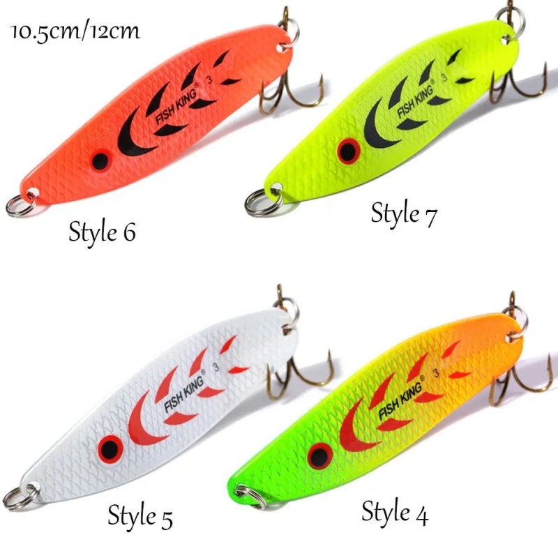 1PC 18g 27g Spinner Fishing Lure Metal Bait Spoon Fishing Tackle  Sequin Paillette Single Hooks| |   - AliExpress
