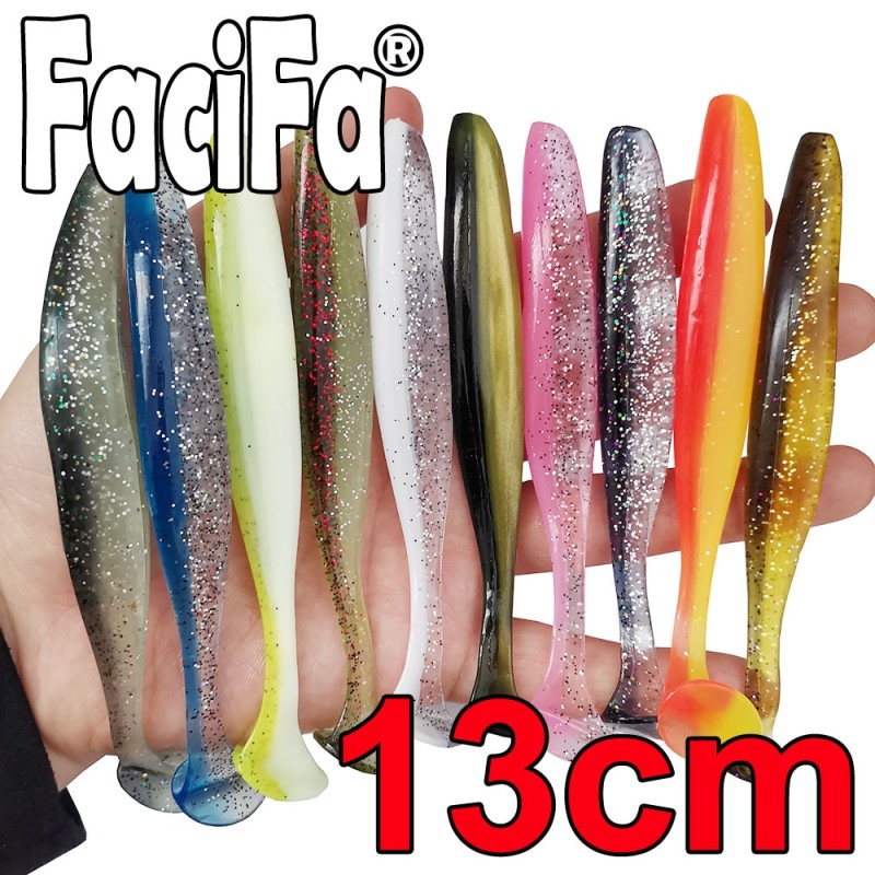 50pcs Soft Lure Silicone Bait Shad Wobbler Fishing lure Sea Worm Swimbait Streamer Silicone Lure spinnerbait Fishing accessories| |   - AliExpress
