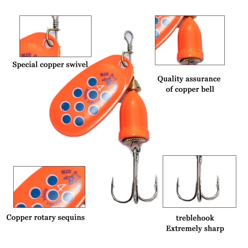 Metal Fishing Lure | Spinners Fishing | Fishing Tackle | Fishing Hooks | Spinner Lures - New - Aliexpress