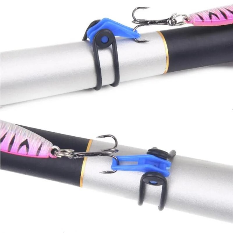 10pcs/lot Plastic Fishing Hook Secure Keeper Holder Lure Accessories Jig Hooks Safe Keeping For Fishing Rod Tool Bait Casting| |   - AliExpress