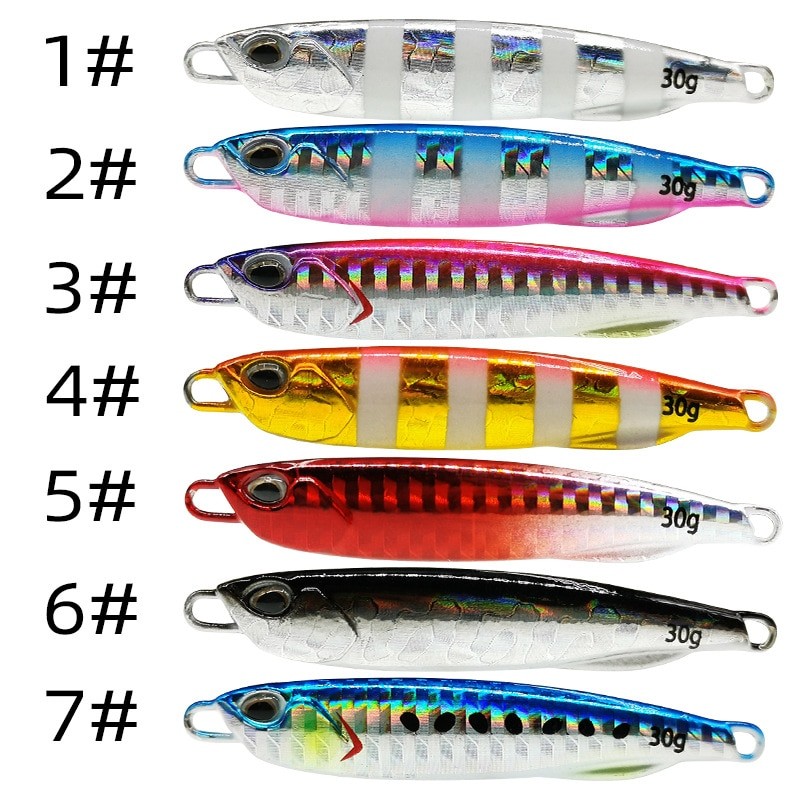 2021 Japen Metal Cast Jig Spoon 10/15/20/30/40/50g Shore Casting Jigging Fish Sea Bass Fishing Lure Artificial Bait Tackle| |   - AliExpress