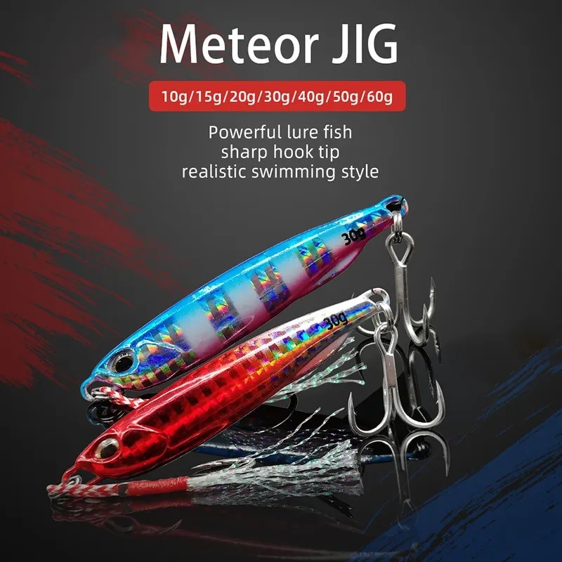 2021 Japen Metal Cast Jig Spoon 10/15/20/30/40/50g Shore Casting Jigging Fish Sea Bass Fishing Lure Artificial Bait Tackle| |   - AliExpress
