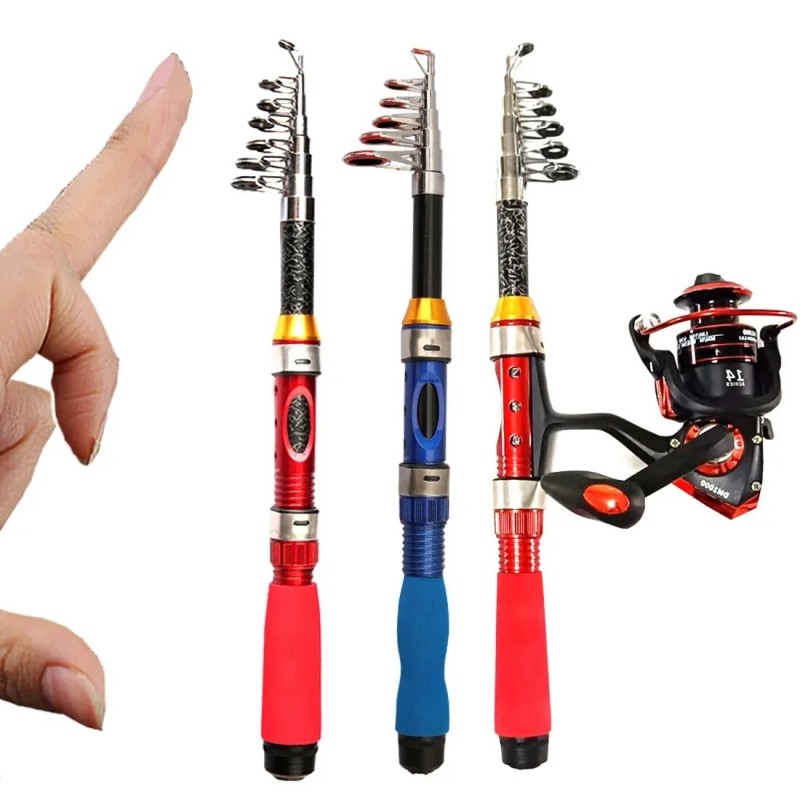 New Short SmallTelescopic Fishing Rod Sea Fishing Rod Mini Short Section Telescopic Lure Rod Fishing Gear Fishing Rod Accessorie| |   - AliExpress
