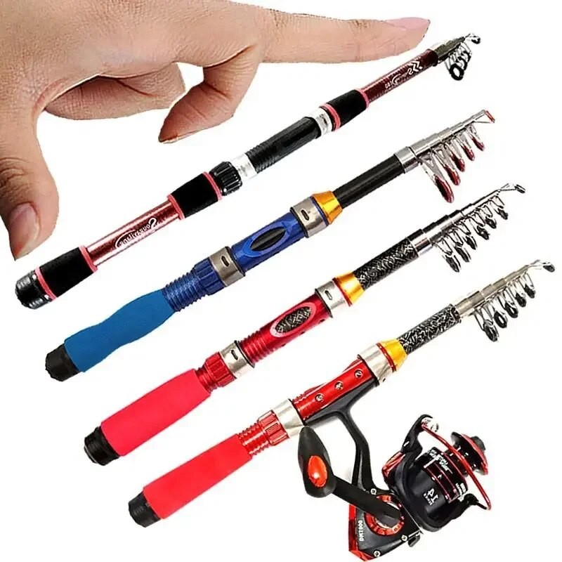 New Short SmallTelescopic Fishing Rod Sea Fishing Rod Mini Short Section Telescopic Lure Rod Fishing Gear Fishing Rod Accessorie| |   - AliExpress
