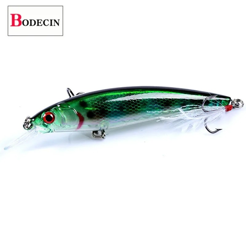 Jerkbait Minnow Fishing Lures Hard Plastic Bait Artificial Lure Bass Pike ABS Wobbler for Fish Hooks Crankbait 3D Eyes Sea 1pcs| |   - AliExpress