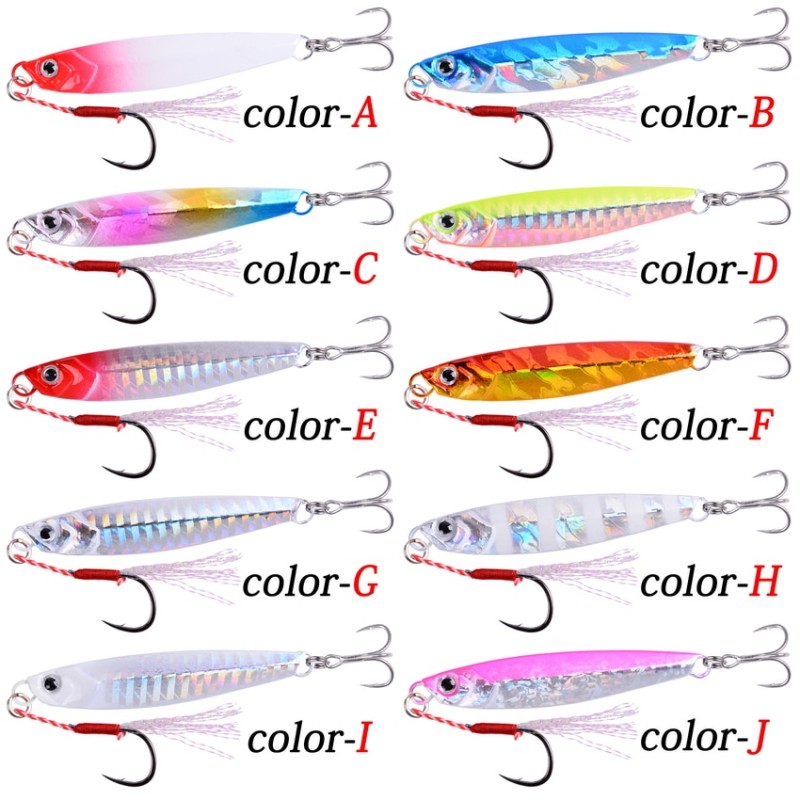 Metal Artificial Bait Tackle | Fishing Jig Metal Casting | Sport Metal Fishing Jigs - Fishing Lures - Aliexpress