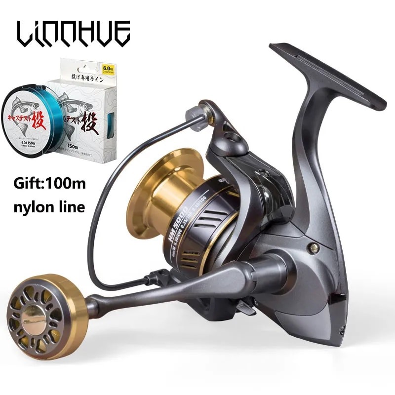 Red Spinning Reel | Red Fishing Reel | Black Reels - Fishing Reel 1000-7000 Metal - Aliexpress