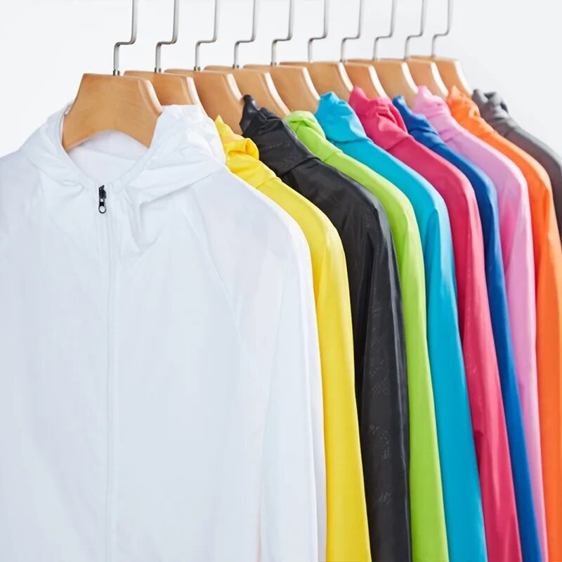 Riding Rainproof Jackets Sun Protective Jacket Unisex Outdoor Sports Quick Dry Windbreaker Sun Protection Jacket with Pocket| |   - AliExpress