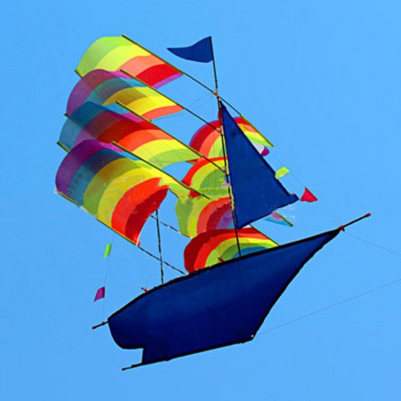Sailing Kite | Sailboat | Outdoor Tools - Outdoor Sports 3d Sailboat/sailing Foldable - Aliexpress
