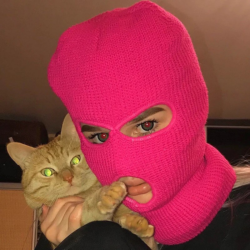 Knitted Cap 3 Hole Balaclava | 3 Hole Full Face Ski Mask | Balaclava Full Face Hat - Ski - Aliexpress