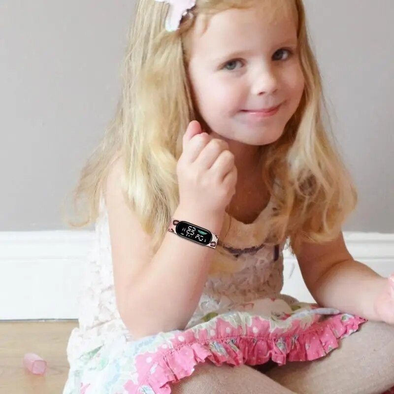 Children Watches For Girls Cartoon Print Outdoor Sports Watch Outdoor Sports Watch With Pedometer And Calorie Counting Fun| |   - AliExpress