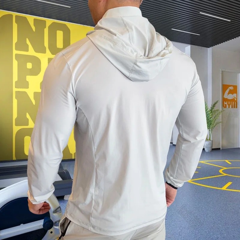 Hoodie Jacket Fitness Men | Men Hoodies Sports Training - Trainning & Exercise Sweaters - Aliexpress