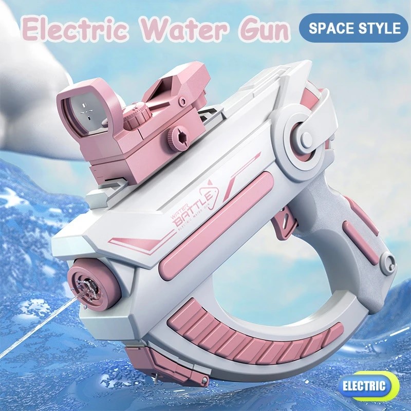 Electric Water Gun Automatic Continuous Beach Large capacity Swimming Pool Summer Outdoor Fun Toy for Baby Children Boy Gifts| |   - AliExpress