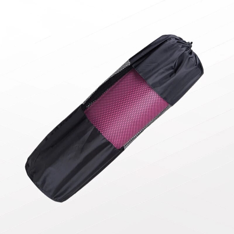 1 Pcs Yoga Mat Bag Exercise Fitness Carrier Nylon Mesh Center Adjustable Strap Pilates Fitness Body Building Sports Equipment - Yoga Mats - AliExpress