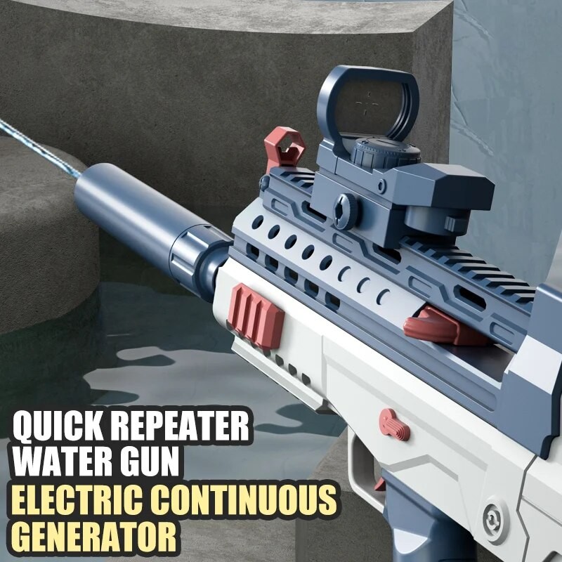 Super Size Electric Water Gun Toy Outdoor Water Toy For Kids Automatic Child Water Guns For Swimming Pool And Beach Fun - Water Guns, Blasters & Soakers - AliExpress