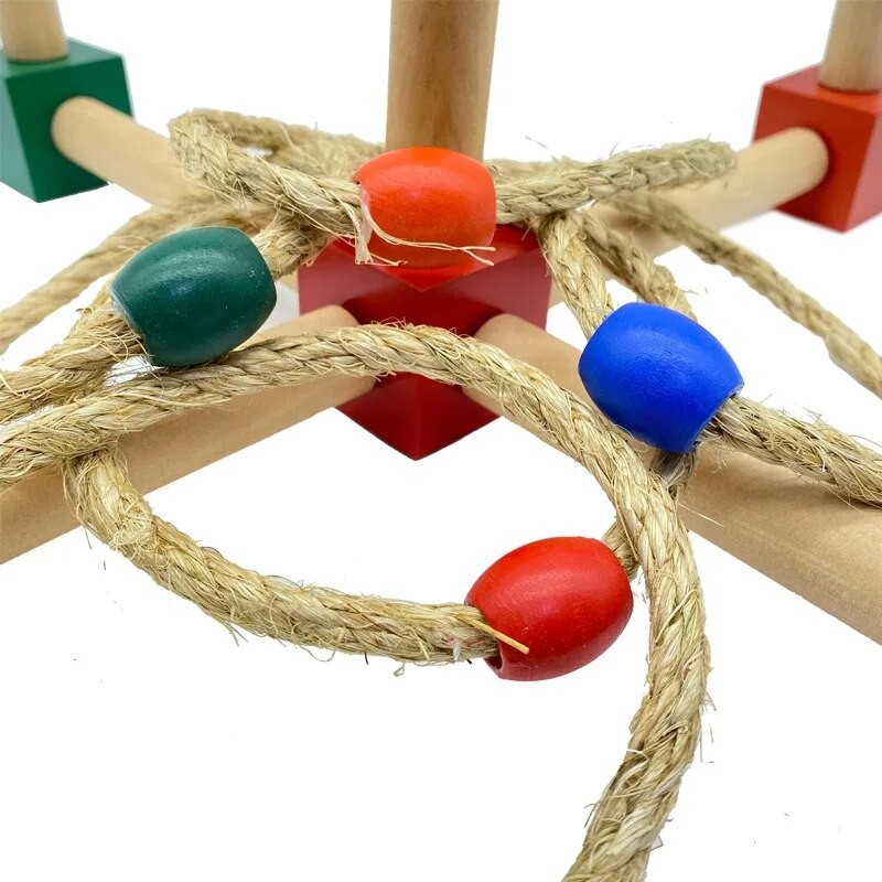 Best Selling In 2023 Montessori Ring Toss Games for Kids   Indoor Holiday Fun or Outdoor Yard Game For Adults & Family| |   - AliExpress