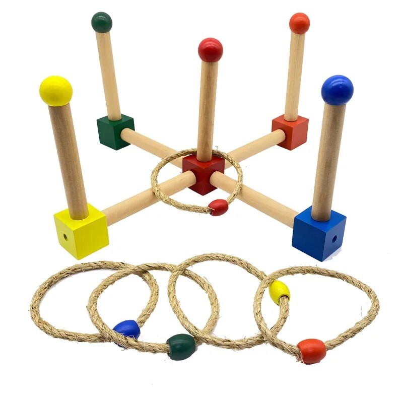 Best Selling In 2023 Montessori Ring Toss Games for Kids   Indoor Holiday Fun or Outdoor Yard Game For Adults & Family| |   - AliExpress