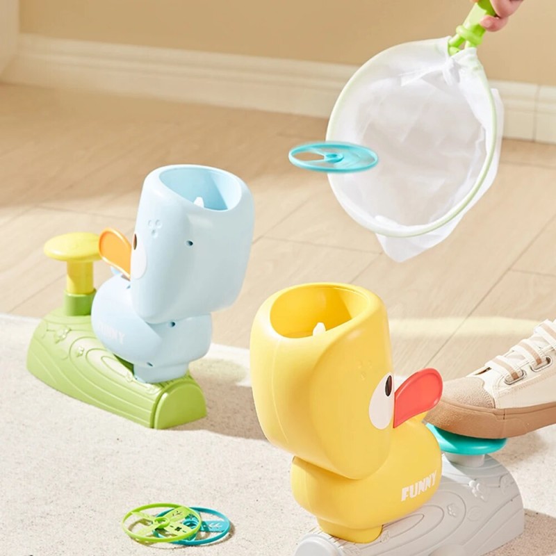 Kids Flying Disc Air Rocket Launcher Outdoor Fun Game Sensory Toys Foot Step Catapult Flying Saucer Catching Training Sports Toy| |   - AliExpress