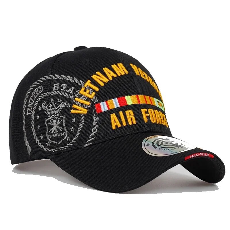 2023 New Vietnam Veteran Baseball Cap Men Women Embroidery Outdoor Sports Tactical Hat Adjustable Souvenir| |   - AliExpress