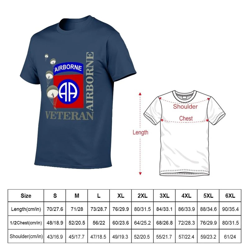 82nd Airborne Veteran T Shirt shirts graphic tees Short t shirt t shirt men| |   - AliExpress
