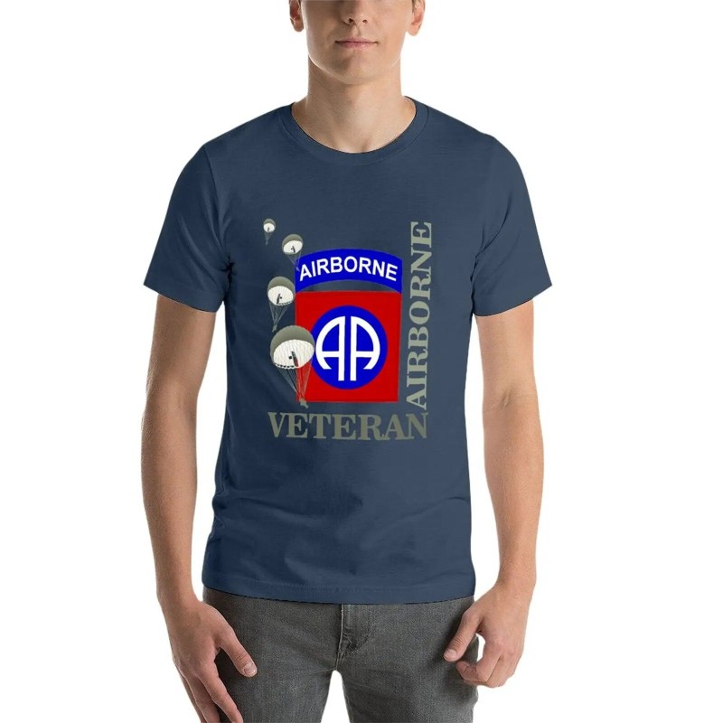 82nd Airborne Veteran T Shirt shirts graphic tees Short t shirt t shirt men| |   - AliExpress