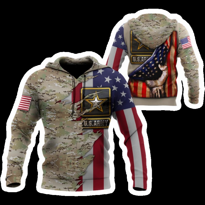 2023 New Veteran Military Army Suit Soldier Camo Autumn Pullover Fashion Tracksuit 3DPrint Men/Women Casual Hoodies| |   - AliExpress