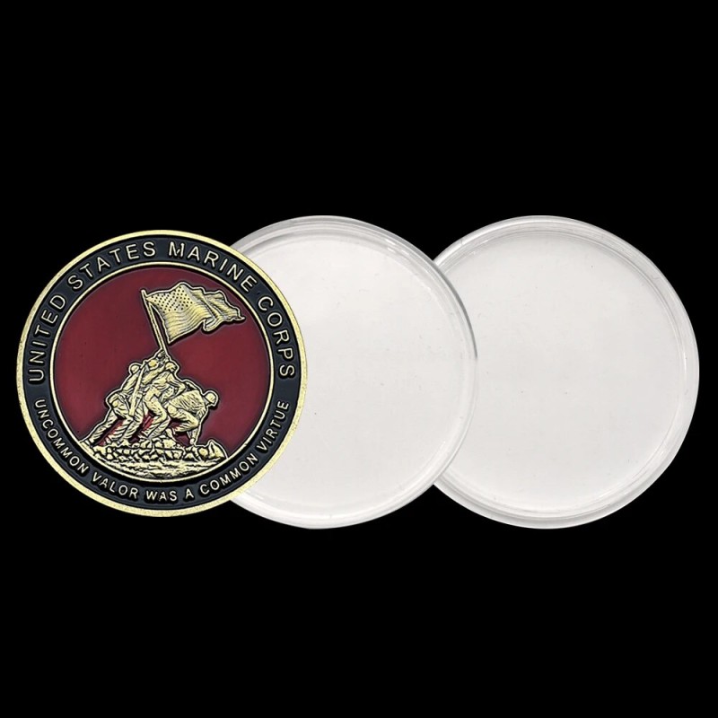 United States Marine Corps Challenge Coin Semper Fidelis BronzeCommemorative Medal Collectibles Veterans Badge Souvenir| |   - AliExpress