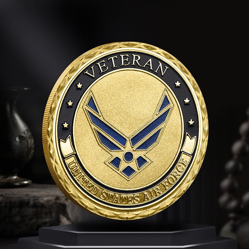 Souvenir Coine US Air Force Veterans Medal of Honor Commemorative Coin USAF Fans| |   - AliExpress