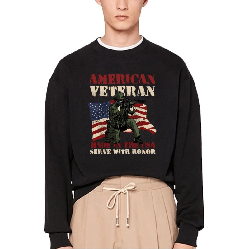 American Veteran Thermal transfer stickers Iron on transfers DIY Garment Accessories for Hoodies T shirt| |   - AliExpress