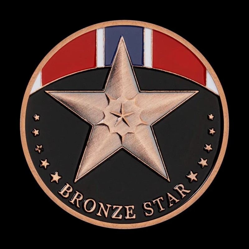 Bronze Star Challenge Coin | Veterans Coin | Non-currency Coins - American Souvenir - Aliexpress