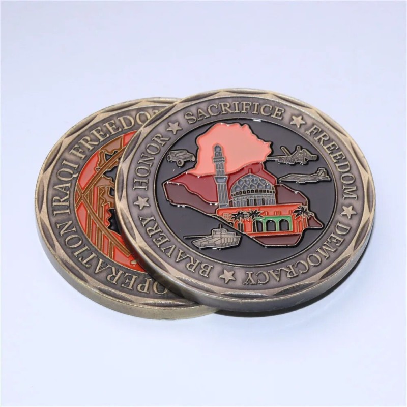 Operation Iraqi Freedom Iraq War Veteran Oif Challenge Coin E - Non-currency Coins - AliExpress
