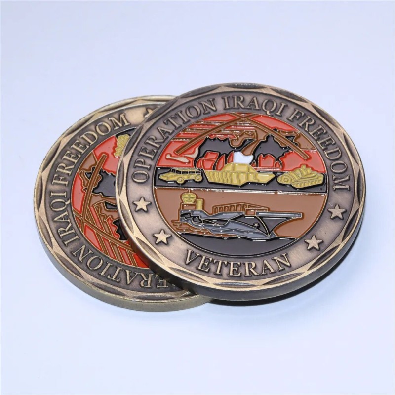 Operation Iraqi Freedom Iraq War Veteran Oif Challenge Coin E - Non-currency Coins - AliExpress