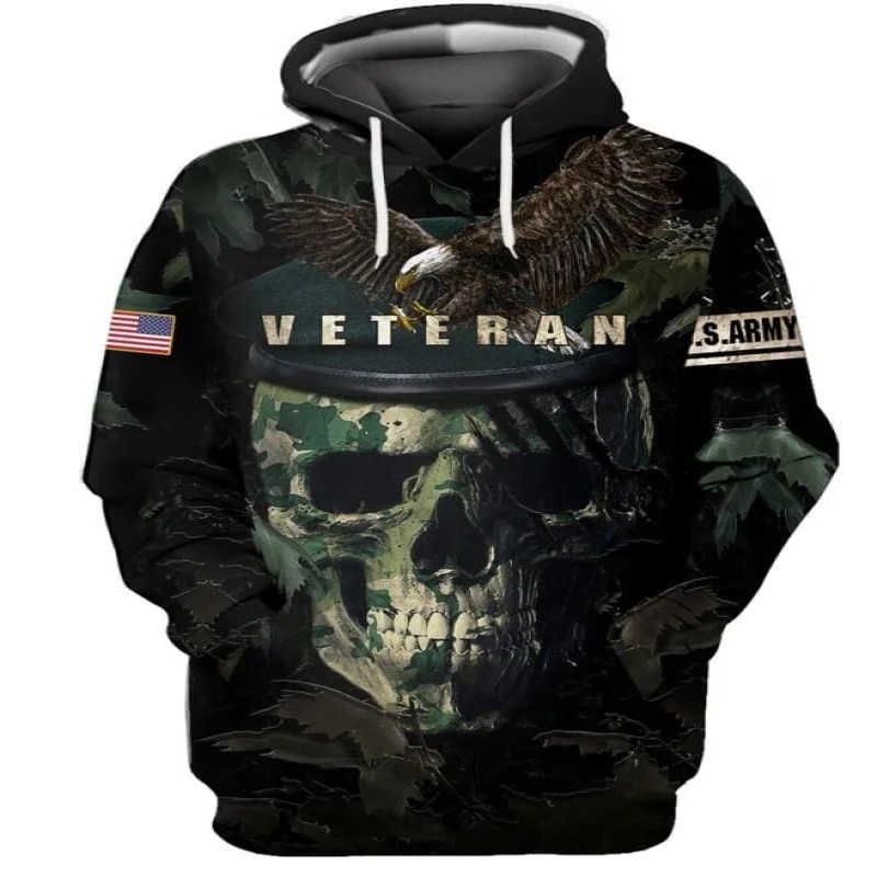 US Army Veterans Hoodie Knight And Soldiers Adult Hoodie Men's Casual Hoodie| |   - AliExpress