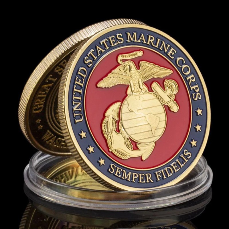 United States Marine Corps | Us Marines Challenge Coin | Us Marine Veteran Coin - United - Aliexpress
