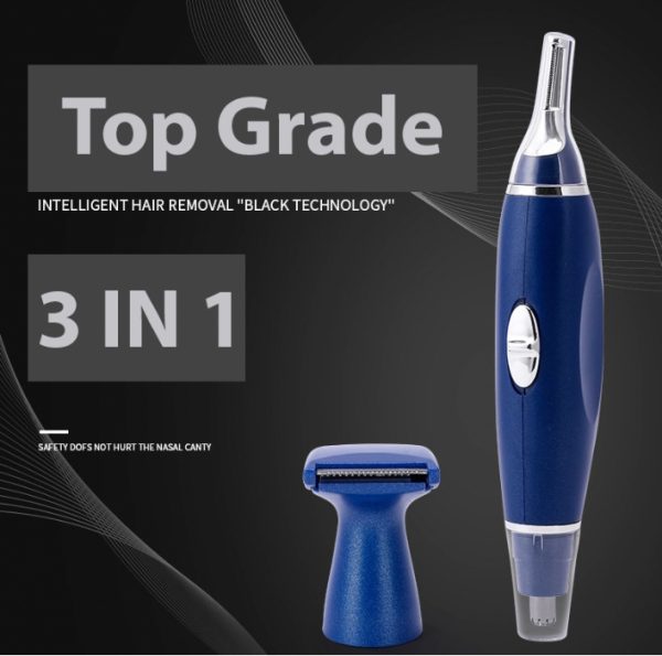 Electric Ear Beard Nose Hair Trimmer Eyebrow Mustache Remover Shaver Clipper New - Image 4