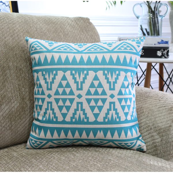 Nordic Color Geometric Throw Pillows - Image 3