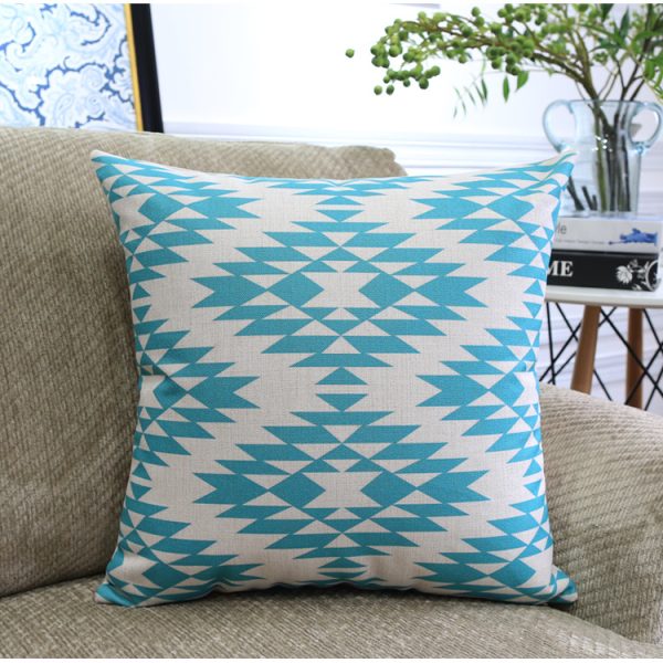 Nordic Color Geometric Throw Pillows - Image 2